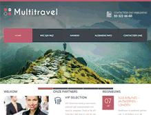 Tablet Screenshot of multitravel.be